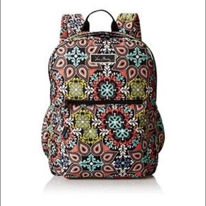 Vera Bradley Sierra Floral Campus Backpack